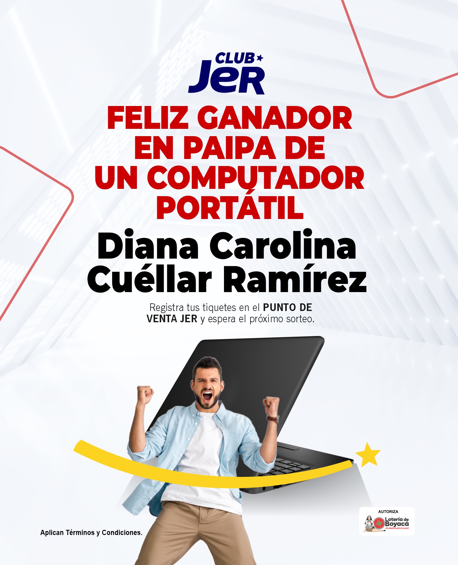 Sorteo portatil club jer