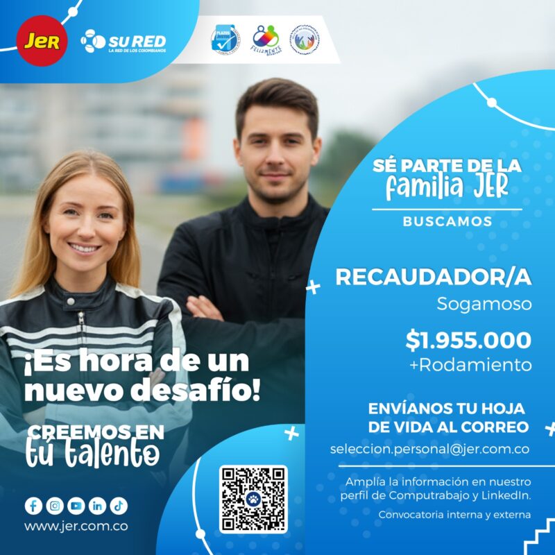¡Buscamos recaudador/a, esta es tu oportunidad! 👀